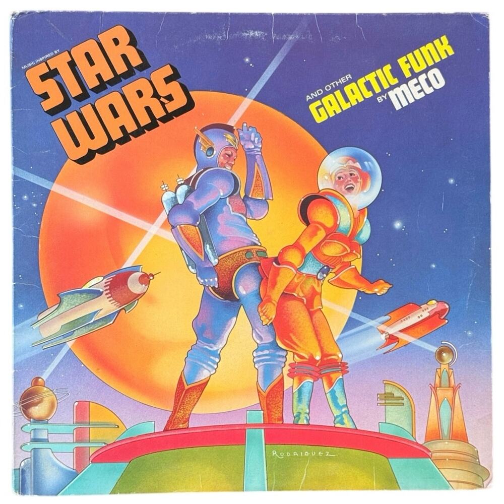 Star Wars and Other Galactic Funk By MECO Vinyl LP 1977 with Original Sleeve